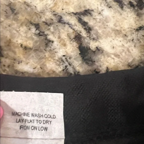 NWT Joah Brown Pleated Sheer Pant in Black  Mesh in Size M - Picture 11 of 11